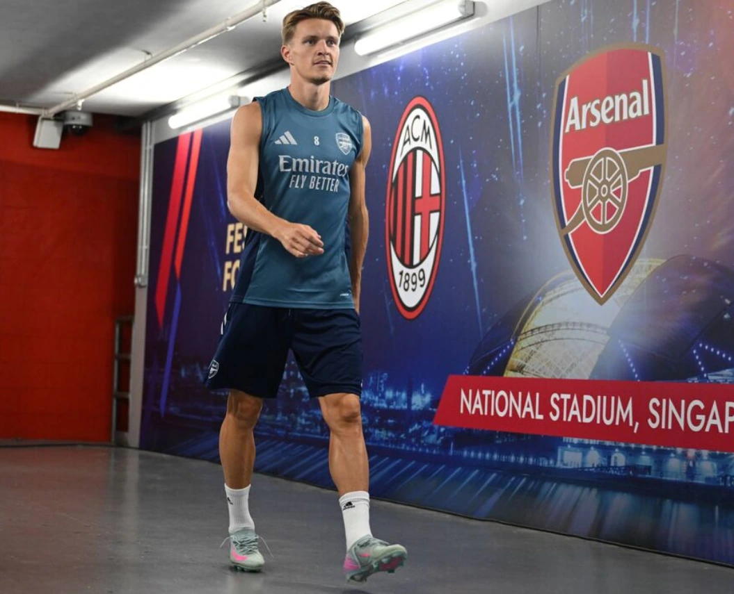 Ødegaard Debut